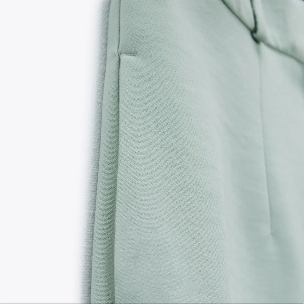 Zara Mint Green Belted Pantsuit - Picture 9 of 10